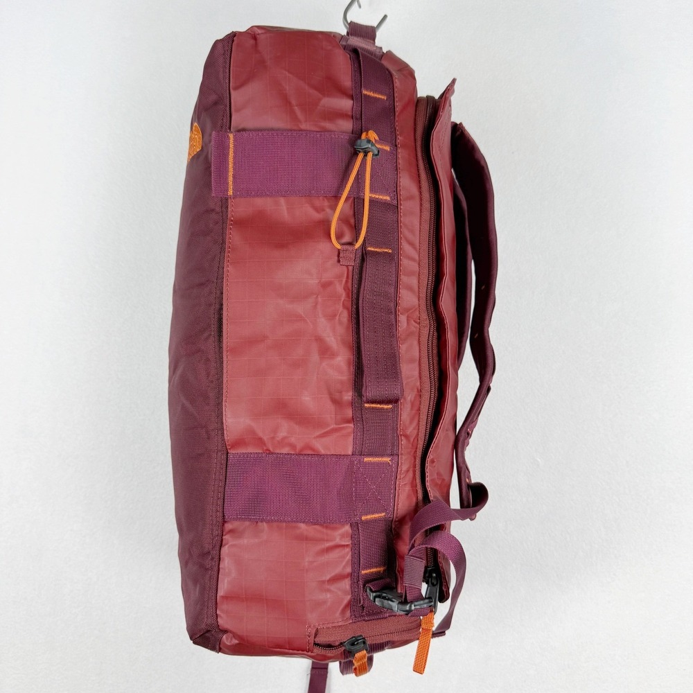 The North Face Base Camp Voyager Duffel 32L Sumac/Iron Brown - New - Picture 11 of 13